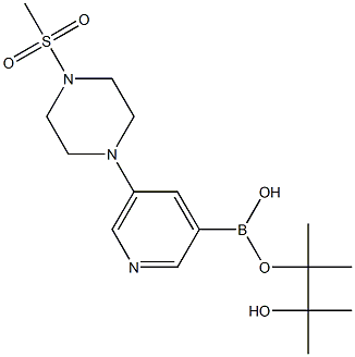 5-(4-(Methylsulfonyl)piperazin-1-yl)pyridine-3-boronic acid pinacol ester