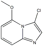 3-Chloro-5-methoxy-imidazo[1,2-a]pyridine Struktur