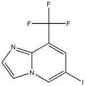6-Iodo-8-trifluoromethyl-imidazo[1,2-a]pyridine Structure