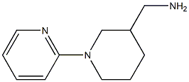(1-(pyridin-2-yl)piperidin-3-yl)methanamine Structure