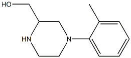 (4-o-tolylpiperazin-2-yl)methanol Struktur