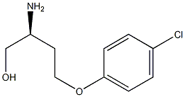 (S)-2-amino-4-(4-chlorophenoxy)butan-1-ol Structure