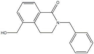 2-benzyl-5-(hydroxymethyl)-3,4-dihydroisoquinolin-1(2H)-one Structure