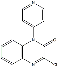 3-chloro-1-(pyridin-4-yl)quinoxalin-2(1H)-one Struktur