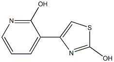 4-(2-hydroxypyridin-3-yl)thiazol-2-ol Structure