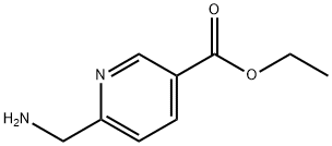 ethyl 6-(aminomethyl)nicotinate Struktur