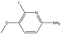 6-Iodo-5-methoxy-pyridin-2-ylamine Structure