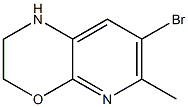 7-Bromo-6-methyl-2,3-dihydro-1H-pyrido[2,3-b][1,4]oxazine Structure
