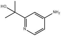 2-(4-aminopyridin-2-yl)propan-2-ol, 1446509-57-4, 结构式