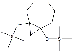 1,7-Bis(trimethylsiloxy)bicyclo(5.1.0)octane 80%