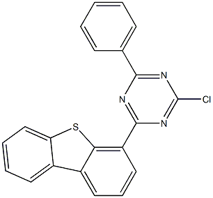 2-chloro-4-(dibenzo[b,d]thiophen-4-yl)-6-phenyl-1,3,5-triazine