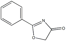 2-phenyloxazol-4(5H)-one Structure