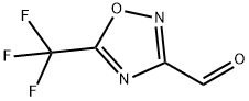 5-Trifluoromethyl-[1,2,4]oxadiazole-3-carbaldehyde Structure
