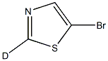 5-Bromothiazole-2-d1 Struktur