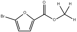 Methyl-d3 2-bromofuran-5-carboxylate Struktur