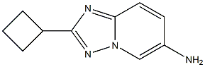 2-Cyclobutyl-[1,2,4]triazolo[1,5-a]pyridin-6-amine Structure