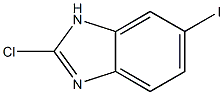 2-Chloro-6-iodo-1H-benzoimidazole Struktur