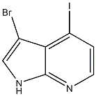 3-Bromo-4-iodo-1H-pyrrolo[2,3-b]pyridine Structure