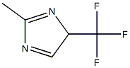 2-methyl-4-(trifluoromethyl)-4H-imidazole Struktur