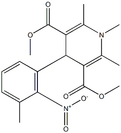 硝苯地平杂质, , 结构式