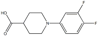 1-(3,4-Difluoro-phenyl)-piperidine-4-carboxylic acid