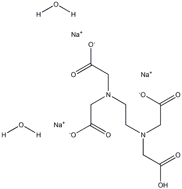 Ethylenediaminetetraacetic acid trisodium salt dihydrate >=98.0% (KT) Struktur
