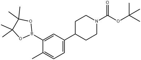 2256709-01-8 tert-butyl 4-(4-methyl-3-(4,4,5,5-tetramethyl-1,3,2-dioxaborolan-2-yl)phenyl)piperidine-1-carboxylate