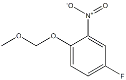 4-Fluoro-1-methoxymethoxy-2-nitro-benzene