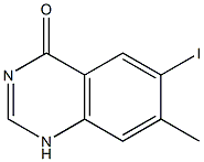 6-Iodo-7-methyl-1H-quinazolin-4-one Structure