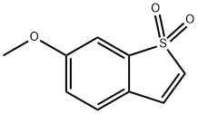 6-METHOXYBENZO[B]THIOPHENE 1,1-DIOXIDE Structure