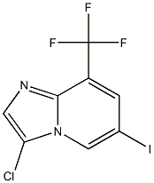  3-Chloro-6-iodo-8-trifluoromethyl-imidazo[1,2-a]pyridine
