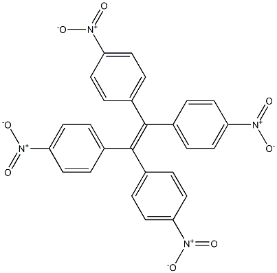 四-(4-硝基苯基)乙烯 结构式