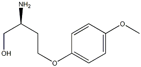 (S)-2-amino-4-(4-methoxyphenoxy)butan-1-ol Structure