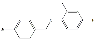 1-(4-bromobenzyloxy)-2,4-difluorobenzene Structure