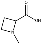 1-methylazetidine-2-carboxylic acid Struktur