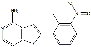 2-(2-methyl-3-nitrophenyl)thieno[3,2-c]pyridin-4-amine