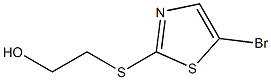 2-(5-bromothiazol-2-ylthio)ethanol Struktur