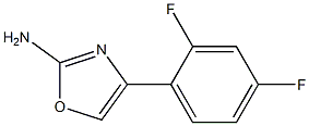 4-(2,4-difluorophenyl)oxazol-2-amine Struktur