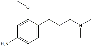 4-(3-(dimethylamino)propyl)-3-methoxyaniline Structure