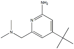 4-tert-butyl-6-((dimethylamino)methyl)pyridin-2-amine Structure