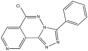 6-chloro-3-phenylpyrido[3,4-d][1,2,4]triazolo[4,3-b]pyridazine Structure