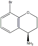 (R)-8-bromochroman-4-amine,,结构式