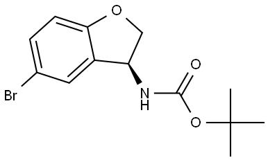 (S)-tert-butyl (5-bromo-2,3-dihydrobenzofuran-3-yl)carbamate|(S)-(5-溴-2,3-二氢苯并呋喃-3-基)氨基甲酸叔丁酯