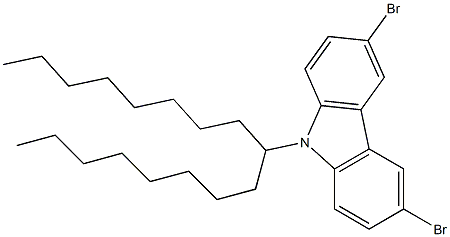 3,6-Dibromo-9-(1-octyl-nonyl)-9H-carbazole