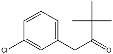 1-(3-CHLOROPHENYL)-3,3-DIMETHYLBUTAN-2-ONE