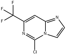 5-chloro-7-(trifluoromethyl)imidazo[1,2-c]pyrimidine Structure