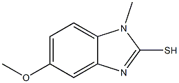 5-methoxy-1-methyl-1H-benzo[d]imidazole-2-thiol Structure