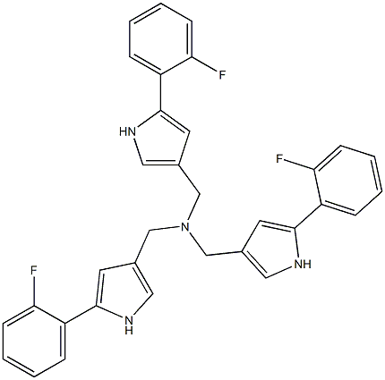 tris((5-(2-fluorophenyl)-1H-pyrrol-3-yl)methyl)amine