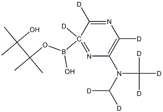  (6-Dimethylaminopyrazine-d8)-2-boronic acid pinacol ester