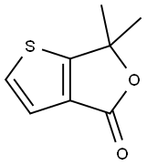 6,6-二甲基噻吩并[2,3-C]呋喃-4(6H)-酮, 1951483-73-0, 结构式
